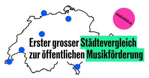 Erster grosser Städtevergleich zur öffentlichen Musikförderung